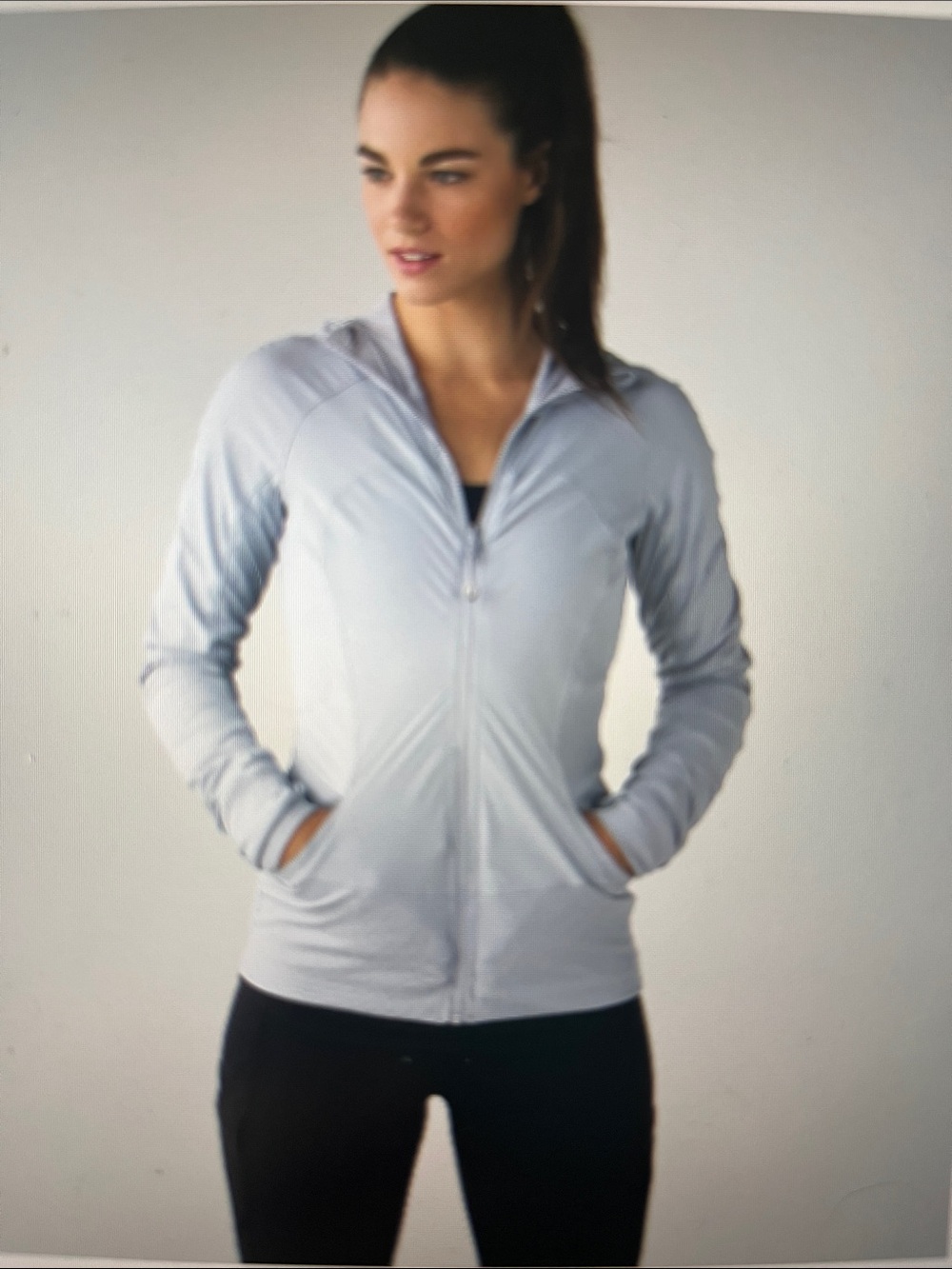 Lululemon In Flux Jacket - silver fox NWT